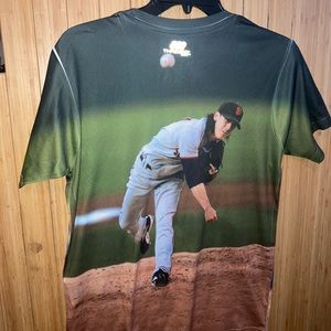 Topps Men's Graphic Baseball Shirt - Green